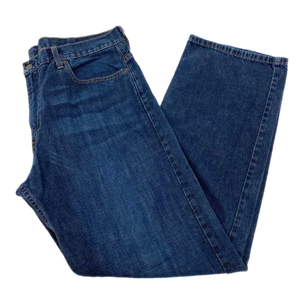 Levi's Blue Dark Wash 569 Straight Jeans | Size 38 Regular